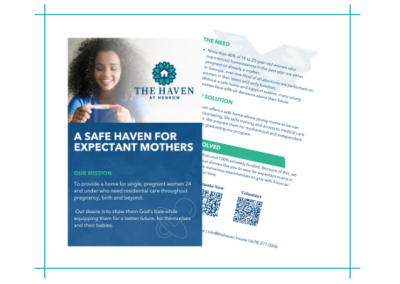 The Haven at Hebron | donor postcard